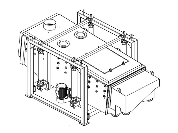 方形搖擺篩結(jié)構(gòu)圖